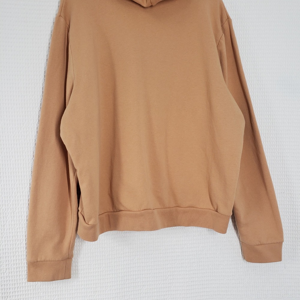 PINK Victoria's Secret Full Zip Hoodie Sweatshirt Womens XXL Brown Comfy Lounge - Picture 16 of 16